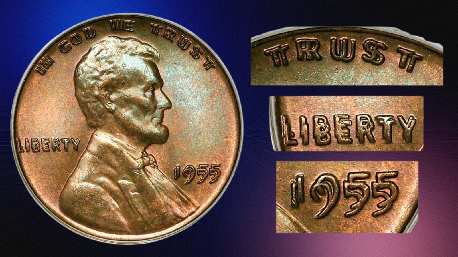1955 Doubled Die Lincoln Penny