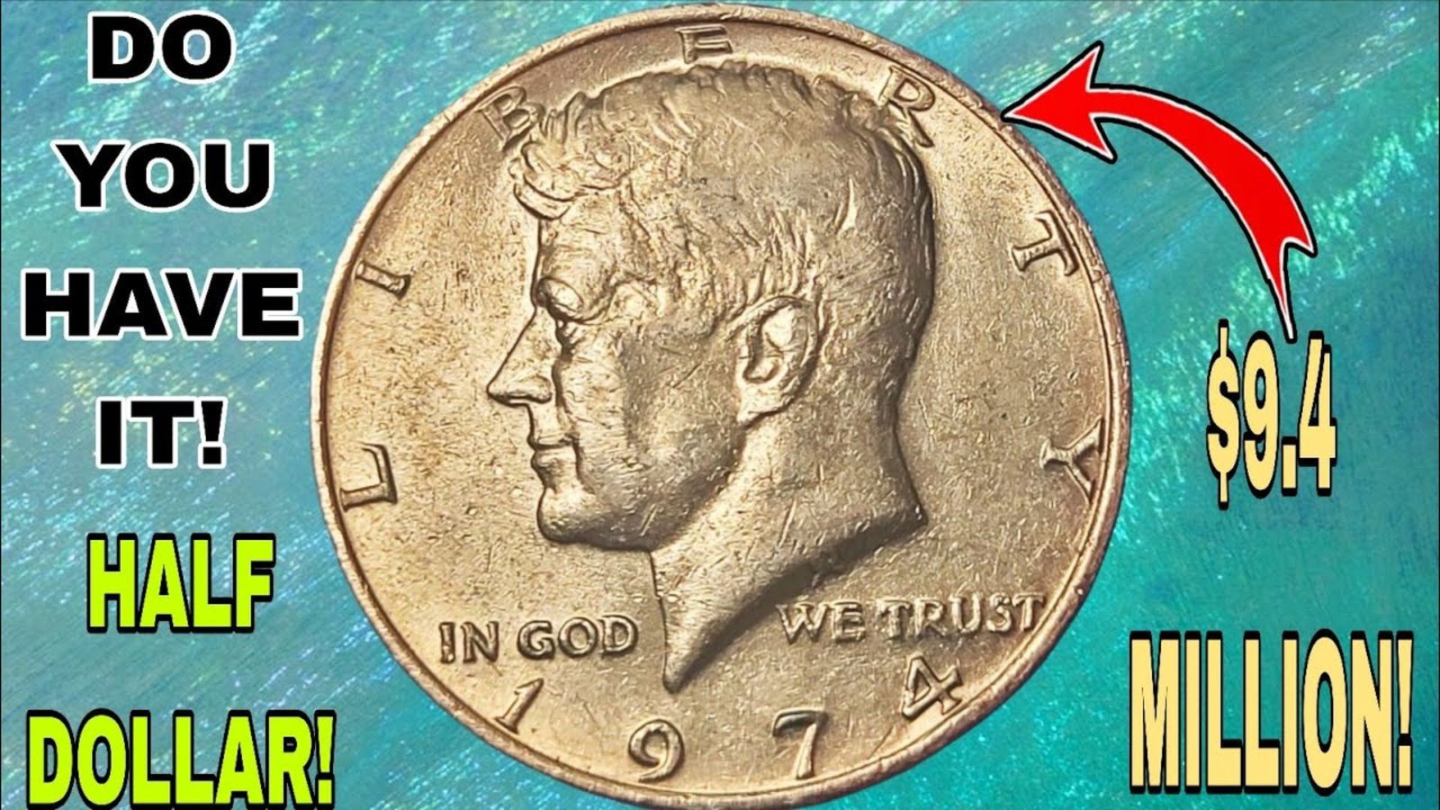 Rare Kennedy Half Dollar